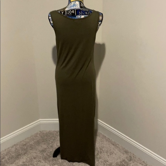 Forest green dress Size Large - Picture 4 of 6